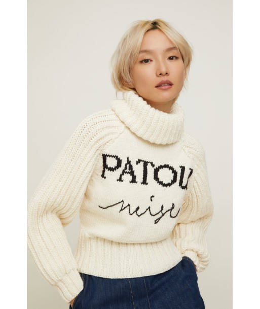 Maglione in lana Patou Neige solde