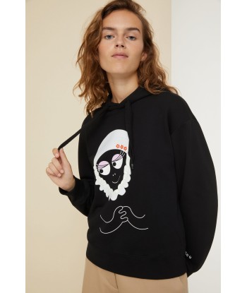 Hoodie Barbamamma in cotone bio pas cher