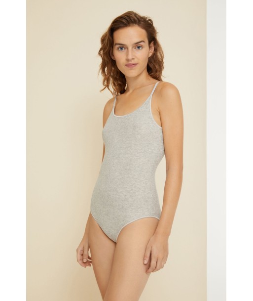 Ribbed bodysuit in organic cotton Profitez des Offres !