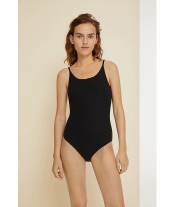 Ribbed bodysuit in organic cotton Amélioration de cerveau avec