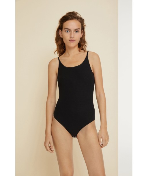 Ribbed bodysuit in organic cotton Amélioration de cerveau avec