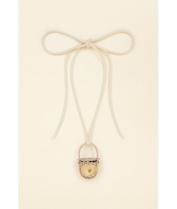 Collana con pendente in vimini prix