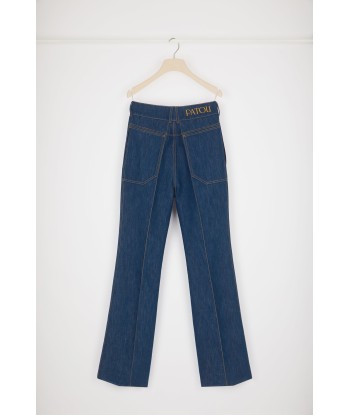 Pantalone svasato in denim bio Pour