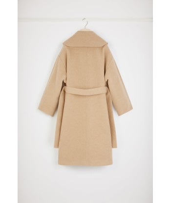 Cappotto maxi in lana double face les ctes