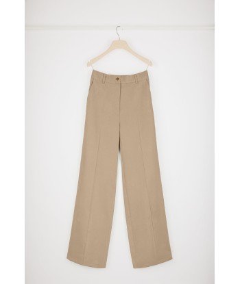 Pantalone iconico in gabardine bio sur le site 