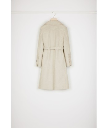 Trench in jacquard di cotone bio meilleur choix