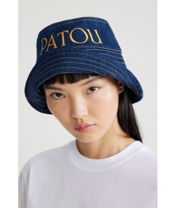 Cappello da pescatore Patou in denim di cotone bio commande en ligne