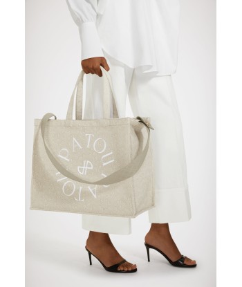 Tote Patou in jacquard di cotone bio pas cher 