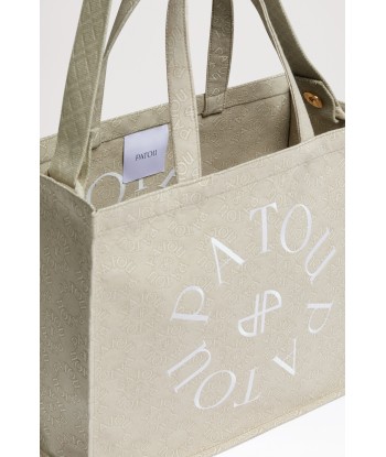 Tote Patou in jacquard di cotone bio pas cher 