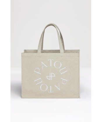 Tote Patou in jacquard di cotone bio pas cher 