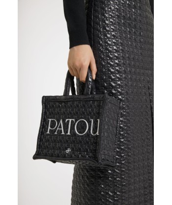 Tote Patou piccola in nylon trapuntato sostenibile basket pas cher