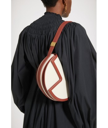 Borsa Le Patou in cotone bio e pelle les muscles