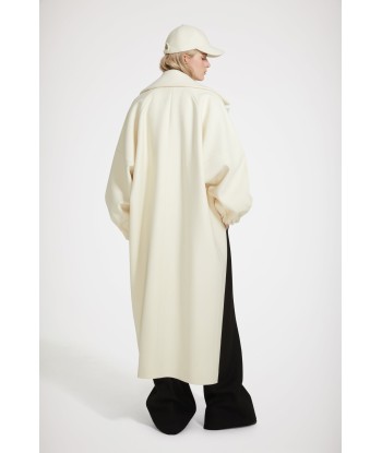 Cappotto a uovo in feltro di misto lana votre