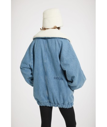 Giacca oversize in denim bio ed eco montone meilleur choix