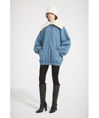 Giacca oversize in denim bio ed eco montone meilleur choix