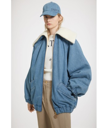 Giacca oversize in denim bio ed eco montone meilleur choix