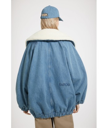 Giacca oversize in denim bio ed eco montone meilleur choix