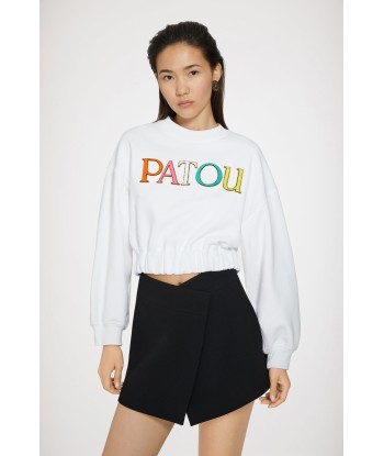 Felpa Patou cropped in cotone bio store