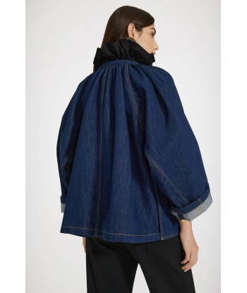 Giacca da marinaio oversize in denim Dans la société mordern