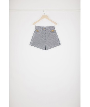 Pantaloncino mini in denim stampato Toutes les collections ici