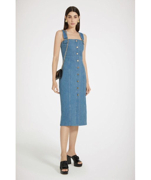 Vestito salopette in denim En savoir plus