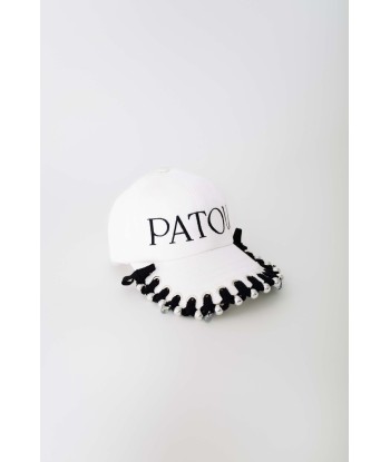 Patou Upcycling cappellino in cotone Paris Déstockage Promo