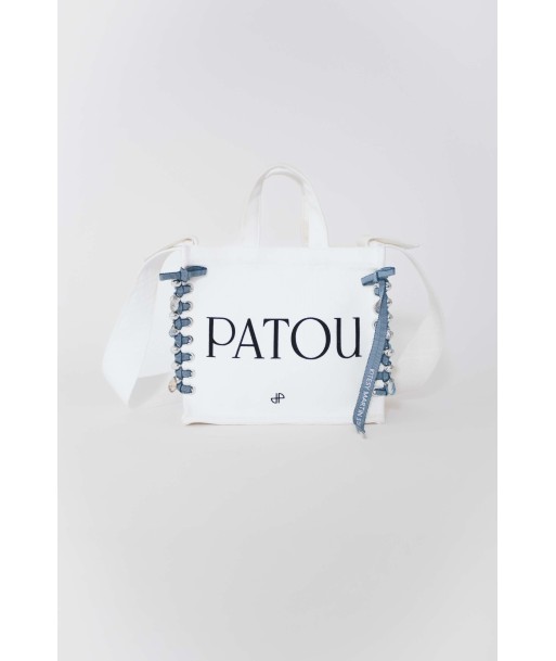 Patou Upcycling borsa tote in cotone bio l'achat 