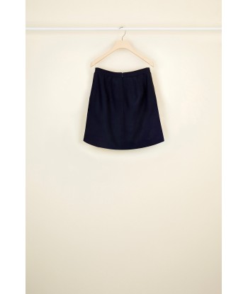 Wool and cashmere tulip skirt ouvre sa boutique