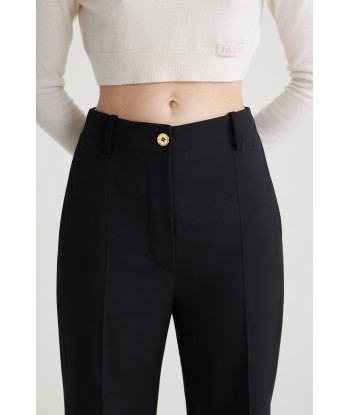 Pantalone iconico in lana vergine de pas cher