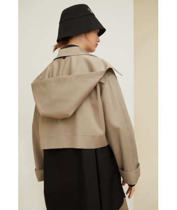 Parka corto con cappuccio rimovibile sur le site 