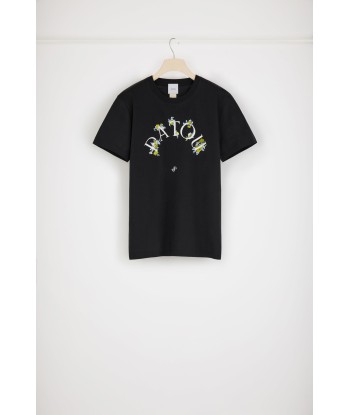 オーガニックコットン フローラル パトゥ Tシャツ Dans la société mordern